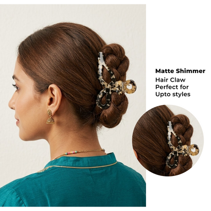 Elegant Tortoise Shell Hair Jaw Clip – Premium Anti-Slip Claw Clip for Women