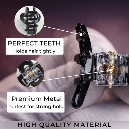 Luxury Hair Claw Clip – Premium Acrylic Non-Slip Hair Accessory