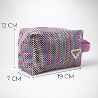 KokoSmile Printed Travel Makeup Bag – Cosmetic Organizer Pouch