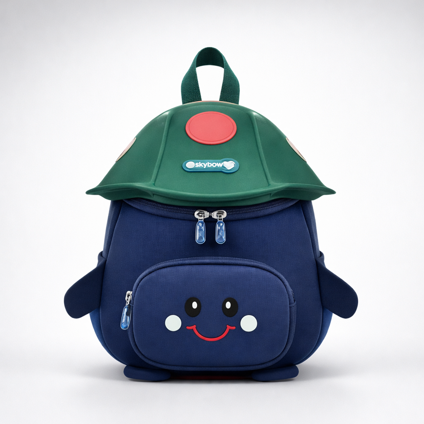 Mushroom Smiley Waterproof Kids Backpack