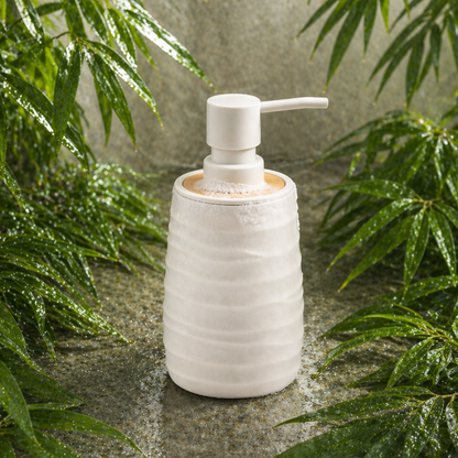 Premium ABS Grey Liquid Soap Dispenser Bottle 380ml