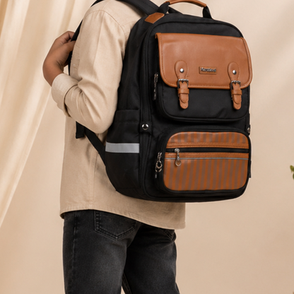 Blue Ergonomic School Bag Backpack for Kids