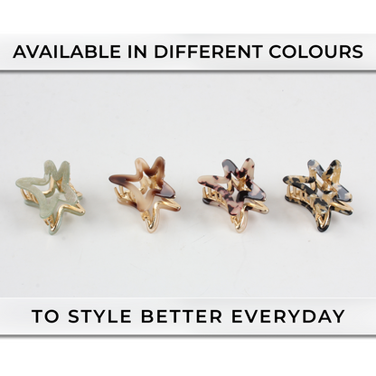 Classic Strong Grip Hair Claw Clip – Premium Brass & ABS Hair Accessory