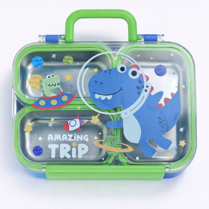 Premium 3 Compartment Stainless Steel Leakproof Lunch Box – 750ml