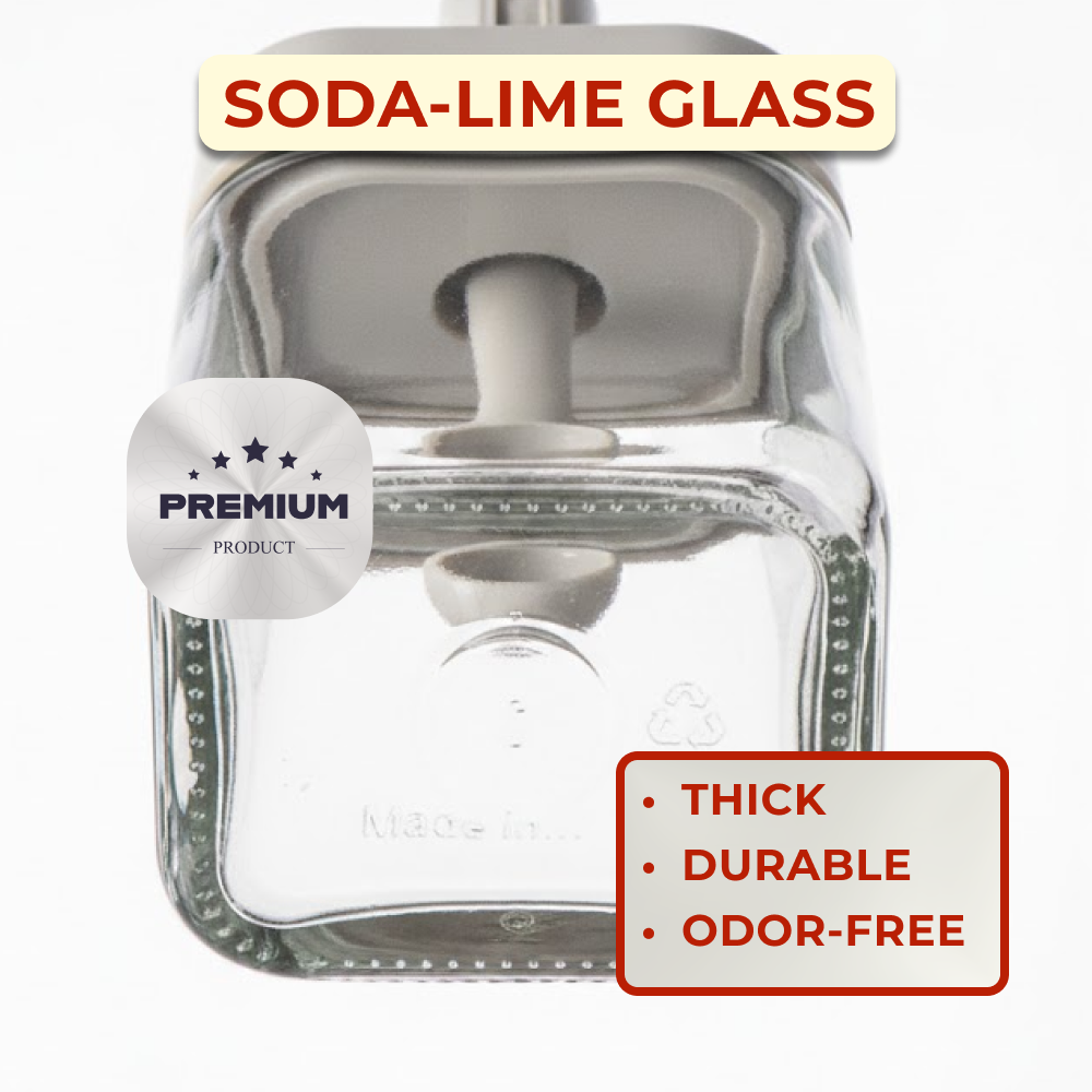 Premium Spice Jar with Integrated Spoon