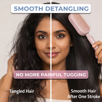 HOMX Air-Bag Rotating, Self-cleaning Hair Massage Comb