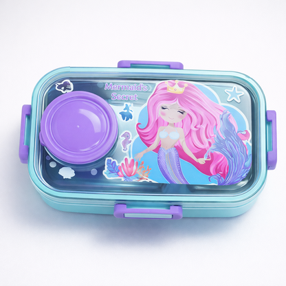 Cute Bento Lunch Box – 2 Compartment – 700ml