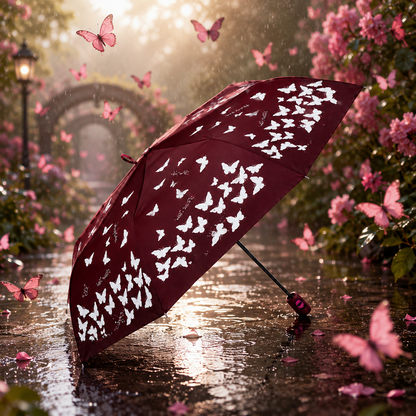 Magical Colour Changing UV Protection Folding Umbrella