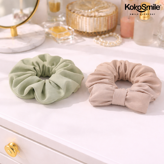 Premium Velvet Hair Scrunchies – Ultra Soft Elastic Hair Bands for Everyday Styling