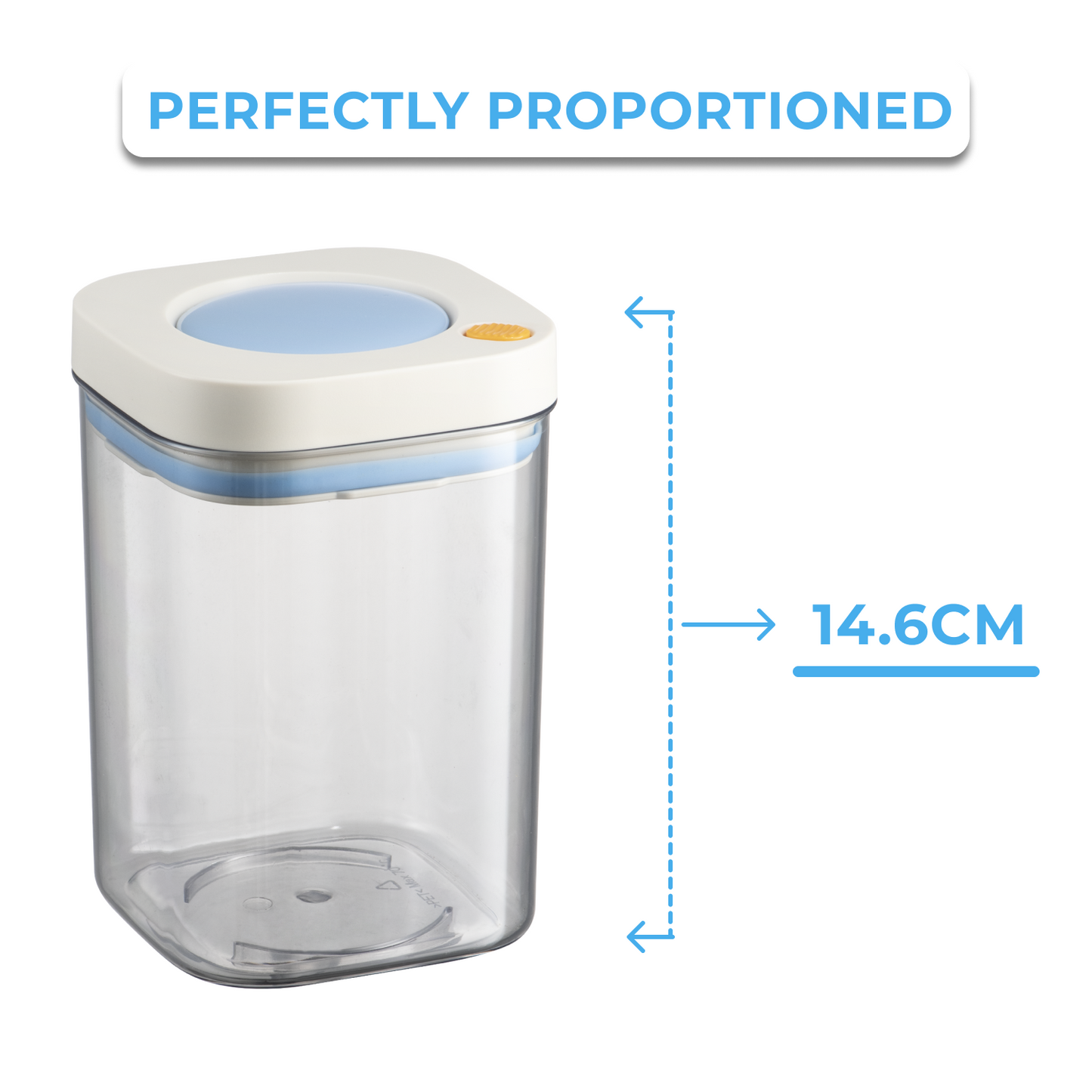 HOMX Airtight Food Storage Containers | Fridge Storage Bin