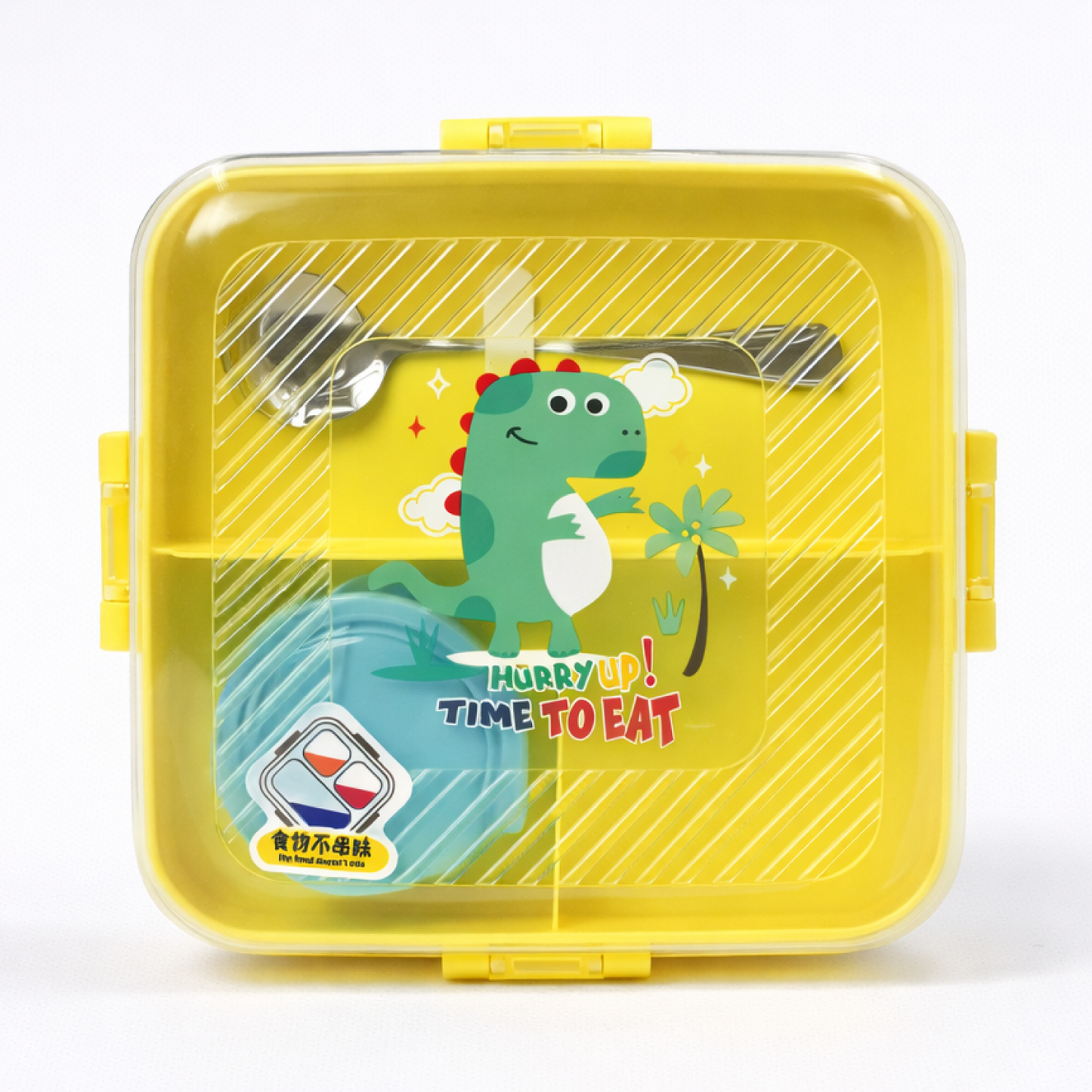Stainless Steel Lunch Box with 3 compartments for Kids – 1120ml