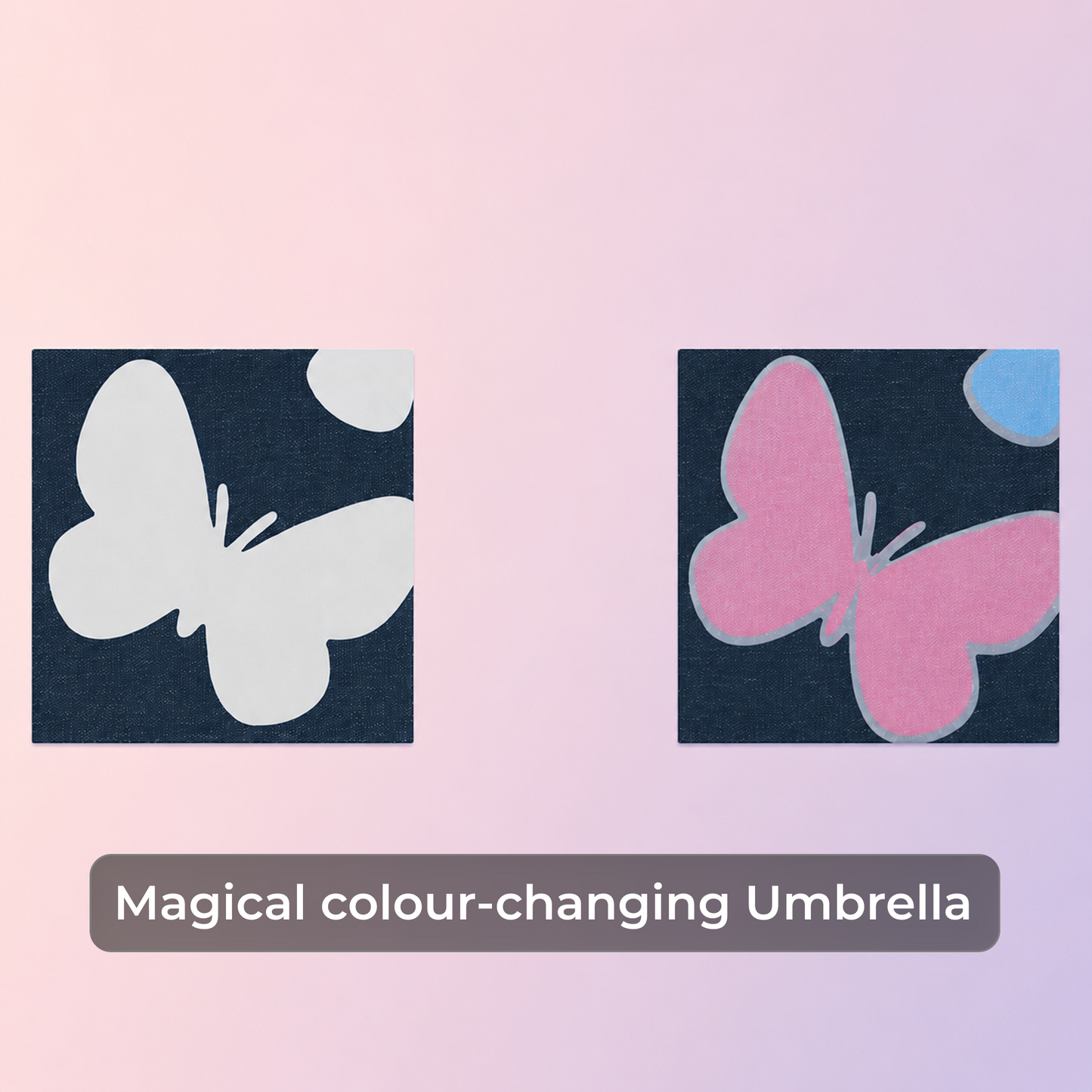 Magical Colour Changing UV Protection Folding Umbrella