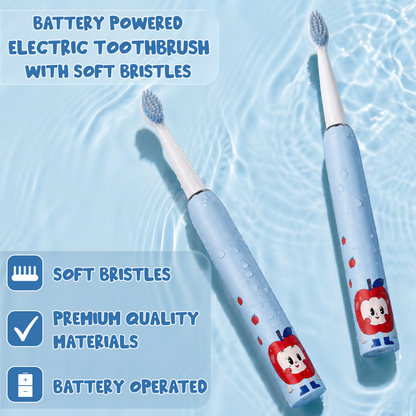 Kids Rechargeable Sonic Toothbrush with 3 Cleaning Modes