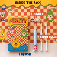 Kids Rechargeable Sonic Toothbrush with 3 Cleaning Modes