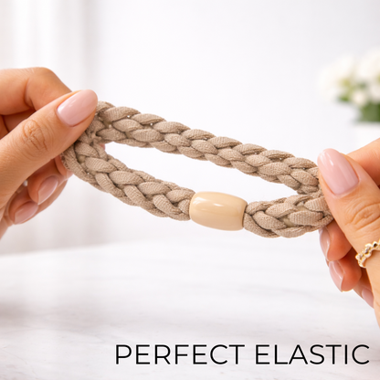 Soft Elastic Hair Ties for Women & Girls (Pack of 10)