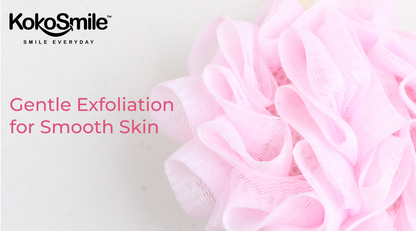 Strawberry Bath Loofah Sponge – Soft Exfoliating Shower Puff with Rich Foam