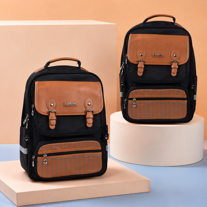 Blue Ergonomic School Bag Backpack for Kids