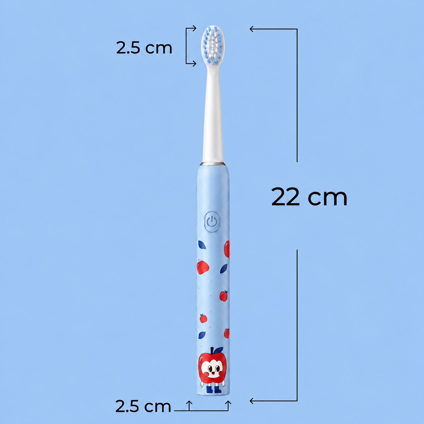 Kids Rechargeable Sonic Toothbrush with 3 Cleaning Modes