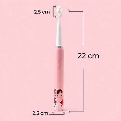 Cartoon Kids Electric Toothbrush with USB Charging & 3 Modes