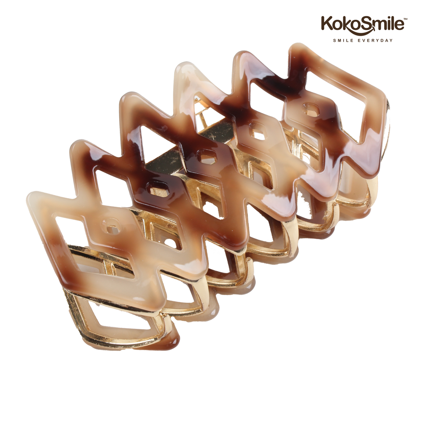 Luxury Strong Hold Hair Clip – Premium Brass Claw Clip for Women