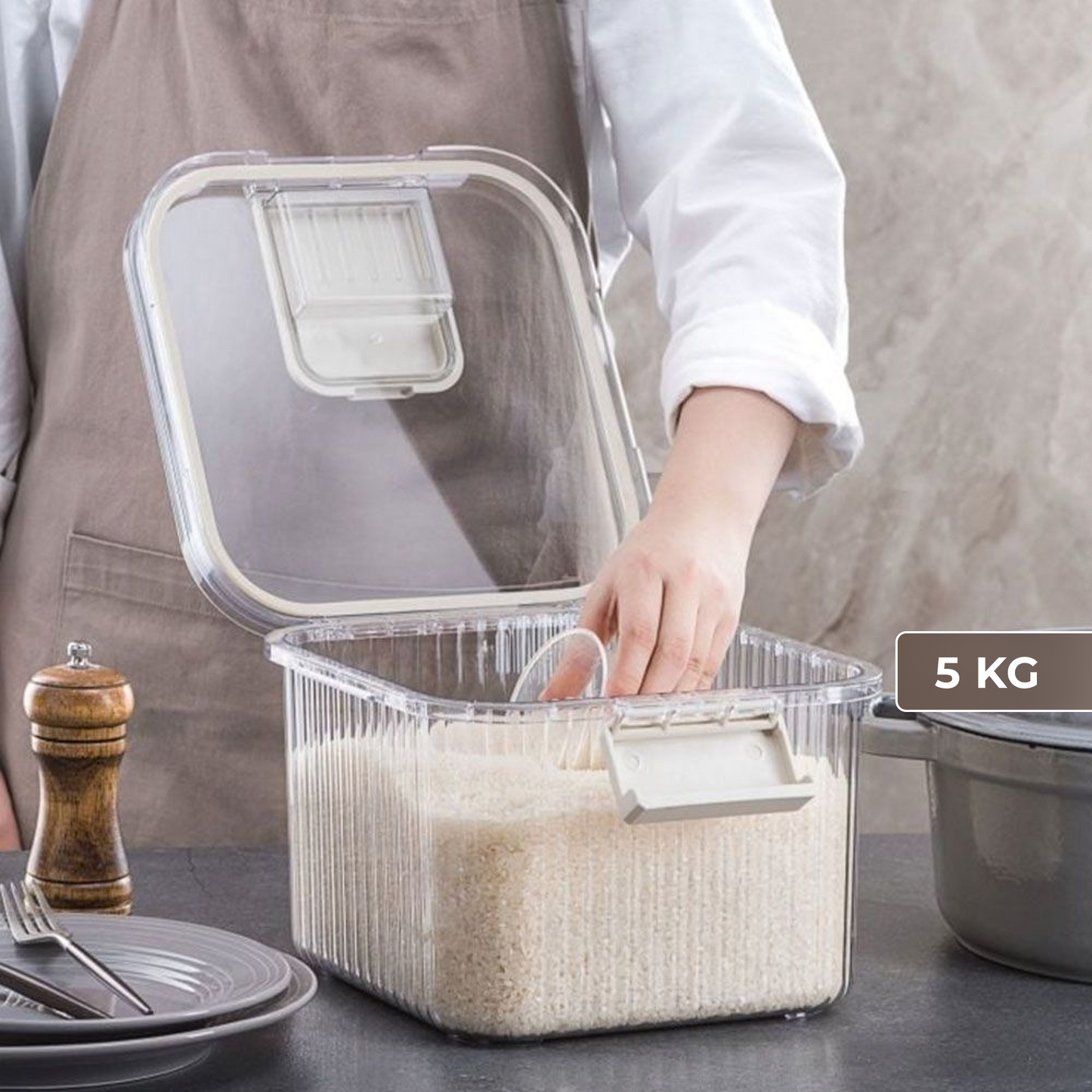 Heritage Rice & Cereal Storage Container