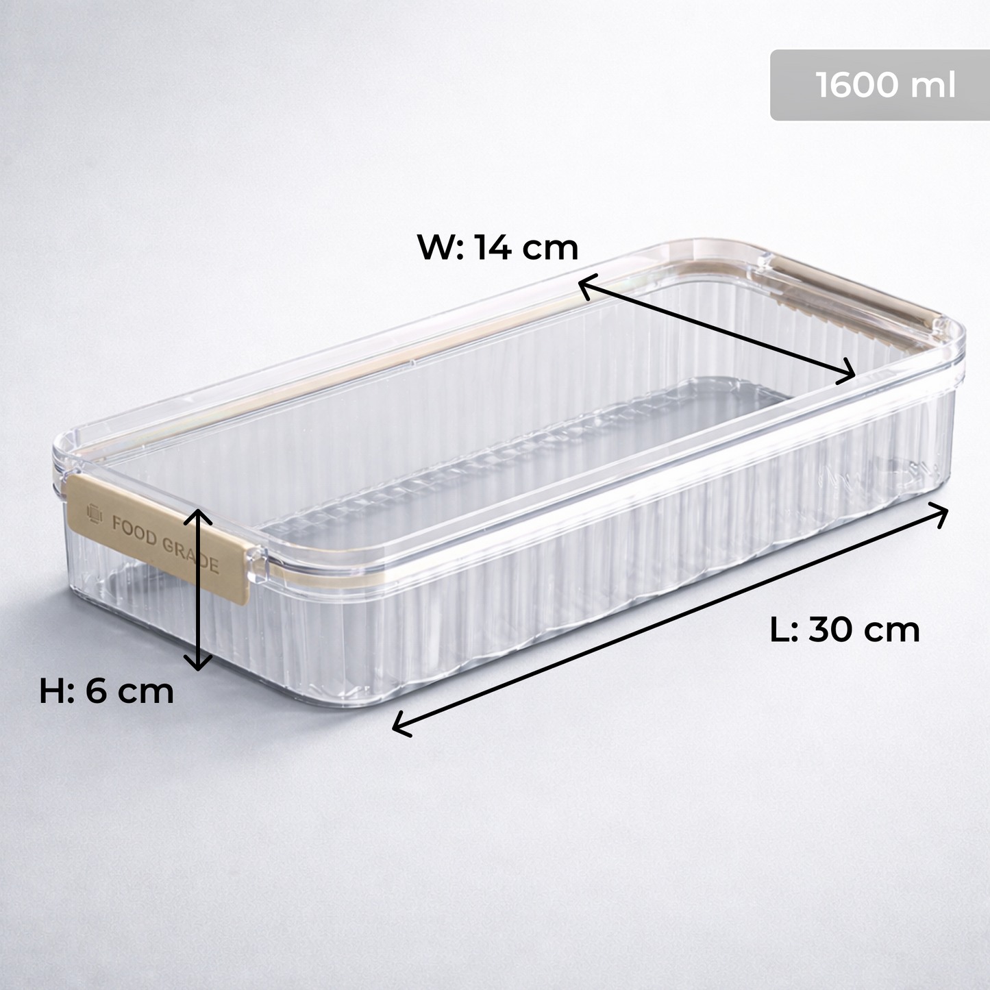 Premium Stackable Food Storage Containers – Leakproof BPA-Free Kitchen Organizers