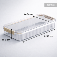 Premium Stackable Food Storage Containers – Leakproof BPA-Free Kitchen Organizers