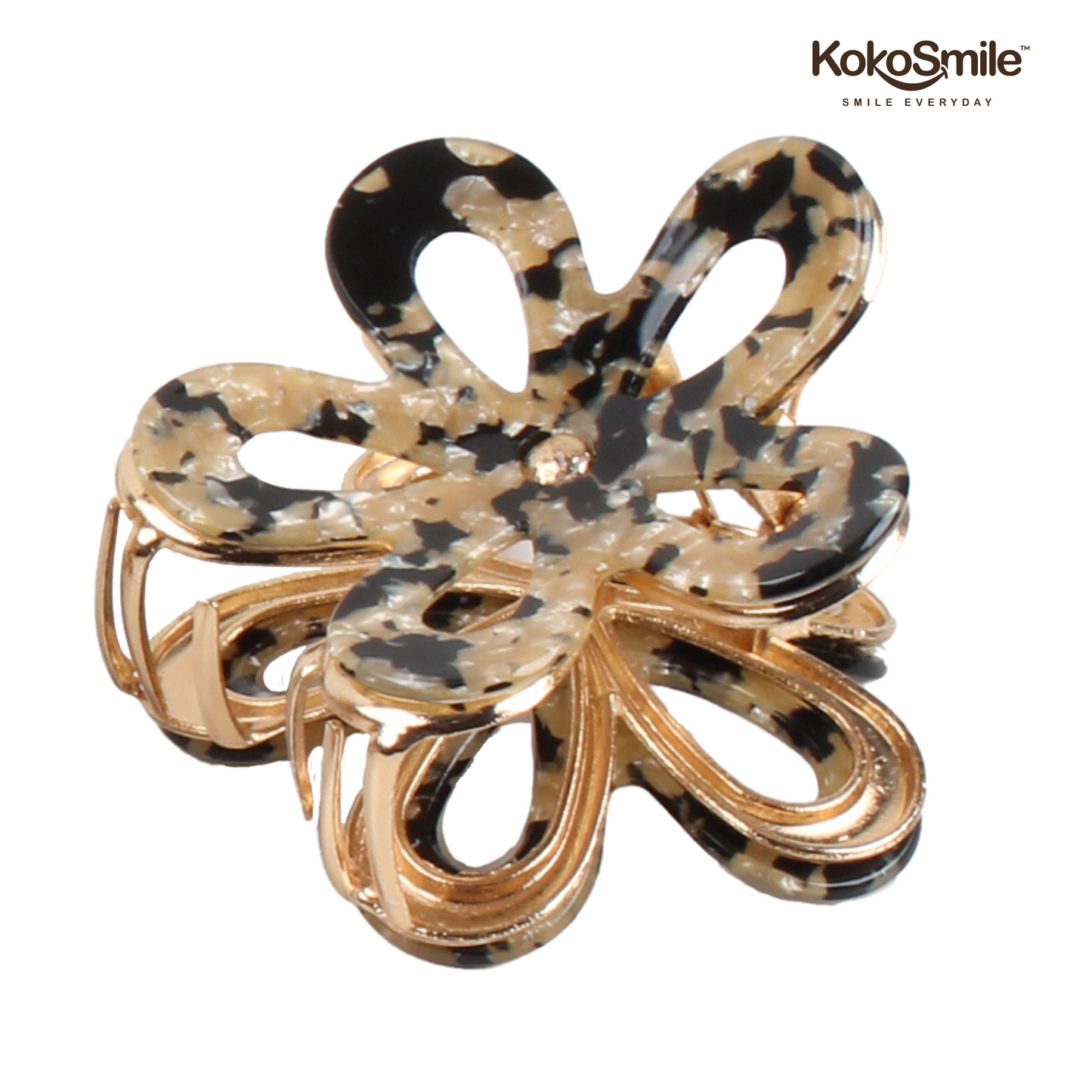 Premium Rust-Resistant Hair Claw Clip – Strong Hold ABS & Brass Hair Clip