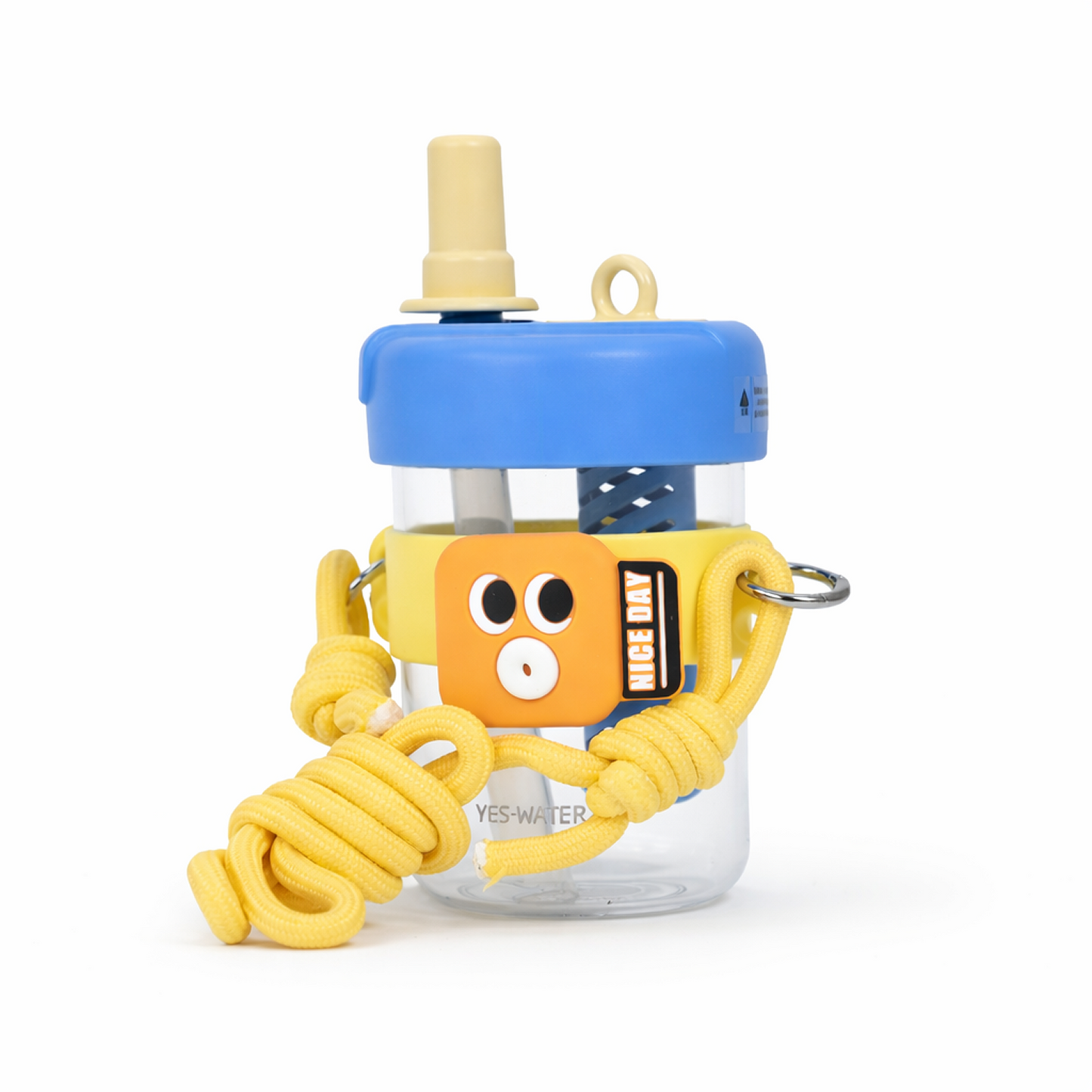 Super Cute Trendy Tritan tumbler bottle with Straw for Kids - 500ml