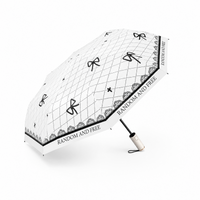 Unique Lotus Grip Umbrella with Automatic Folding & UV Protection