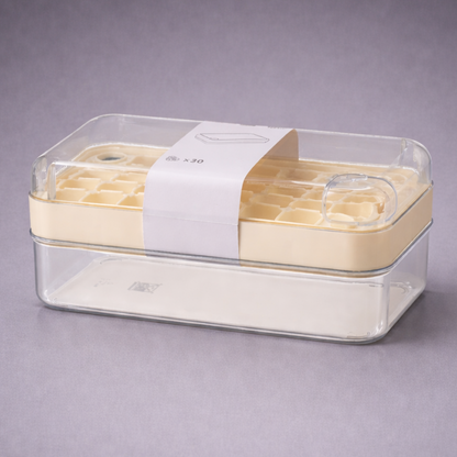 Smart Ice Box – Press & Pop Ice Storage Container