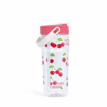 Cute Tritan Water Bottle with Straw & Handle - 800ml