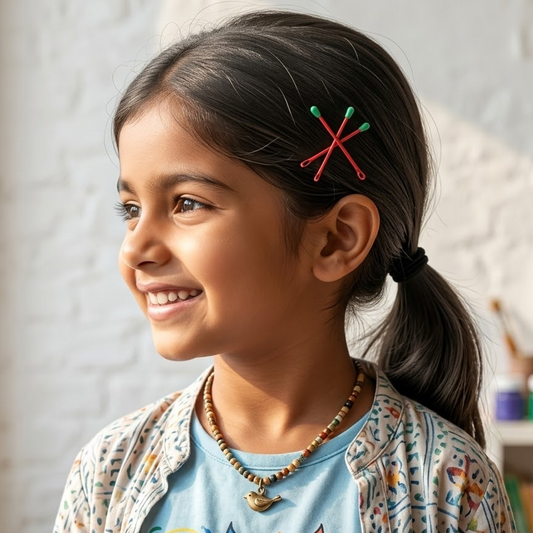 Colourful Loop Hair Pins for Everyday Styling and Updos -  Set of 8