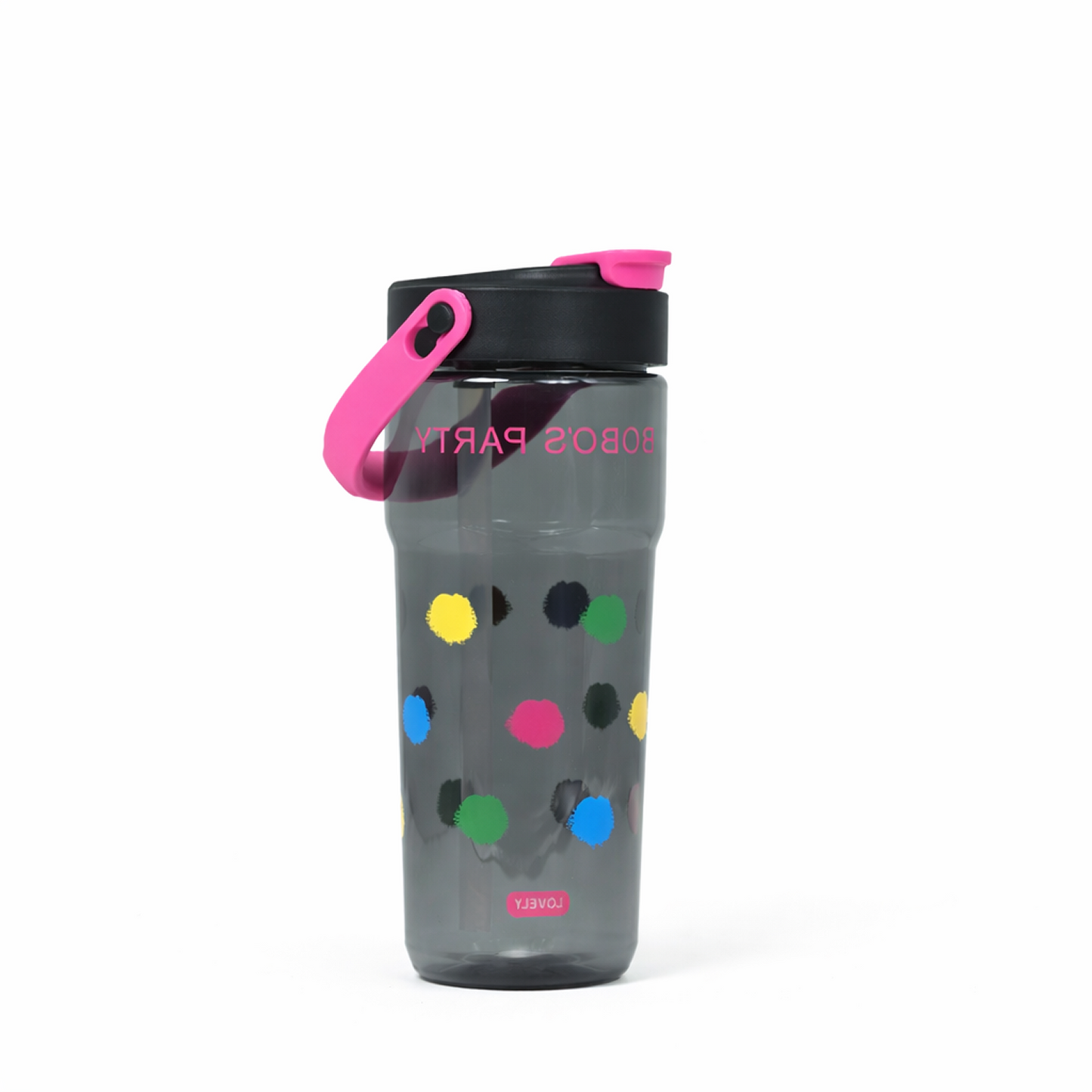 Cute Tritan Water Bottle with Straw & Handle - 800ml