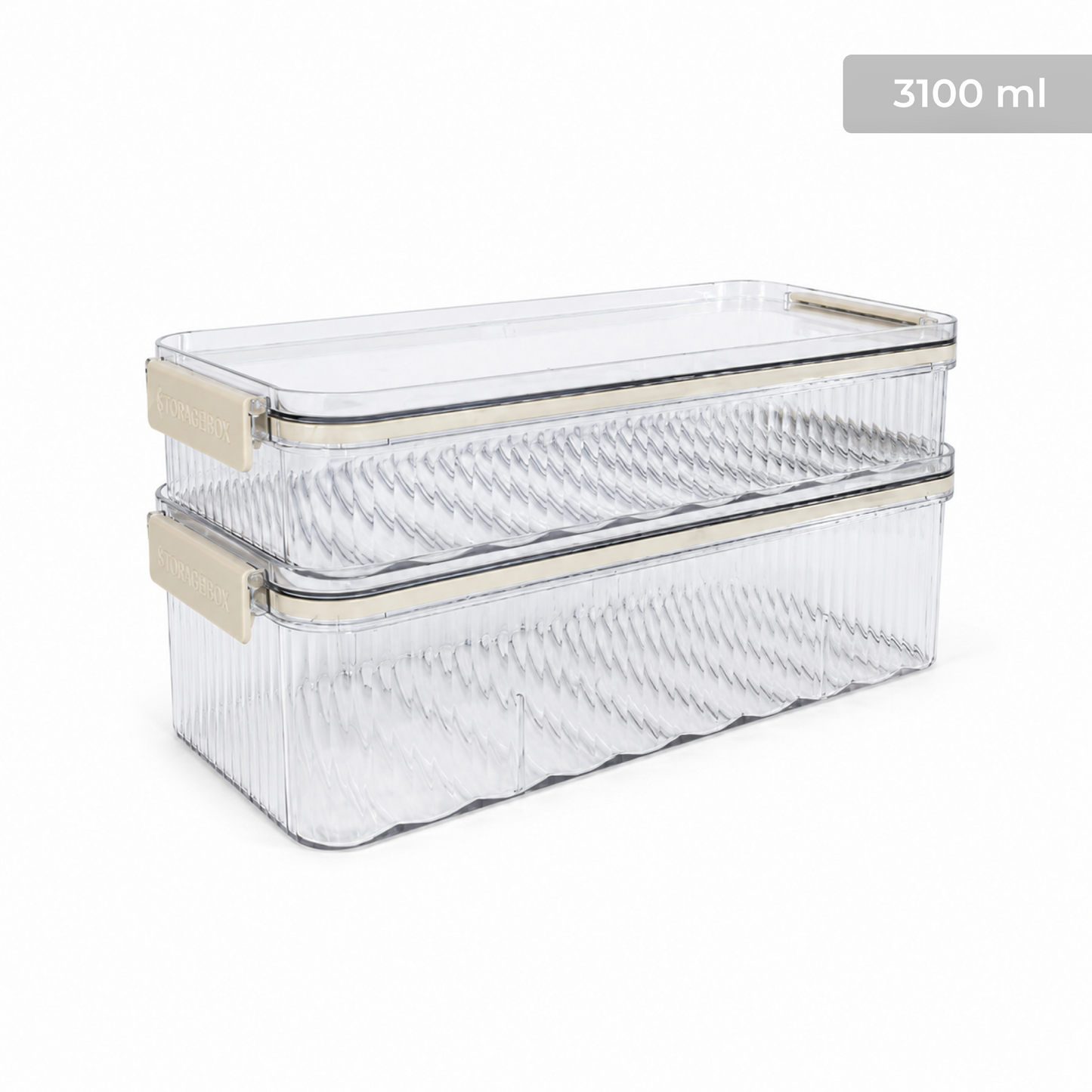 Premium Stackable Food Storage Containers – Leakproof BPA-Free Kitchen Organizers