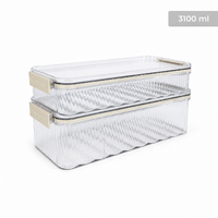 Premium Stackable Food Storage Containers – Leakproof BPA-Free Kitchen Organizers