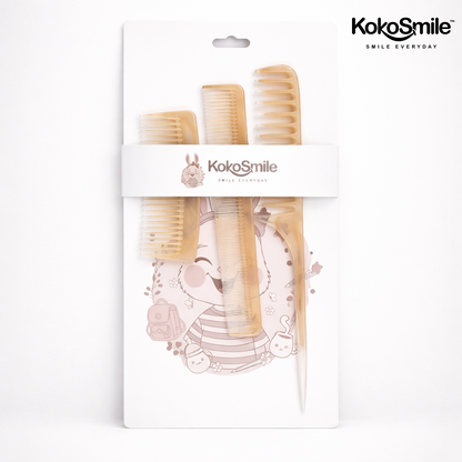 3-in-1 Hair Comb Set| Detangling, Styling & Tail Comb