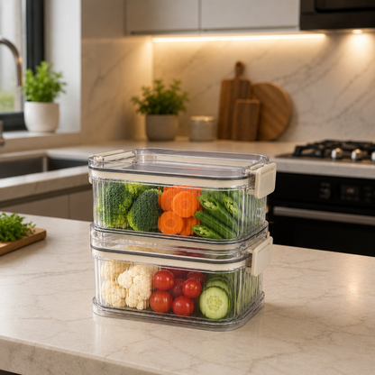 Premium BPA-Free Leakproof Kitchen Food Storage Container – 500ML