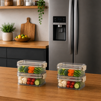 Premium BPA-Free Leakproof Kitchen Food Storage Container – 500ML