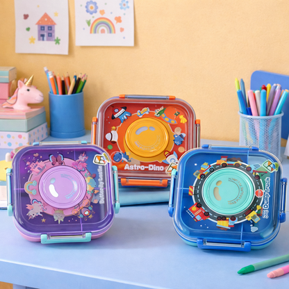 Kids Stainless Steel Lunch Box – Leakproof – 700ml