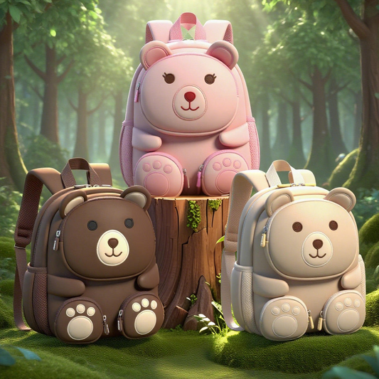 3D Waterproof Cartoon Backpack Waterproof for Kids