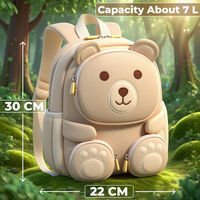 3D Waterproof Cartoon Backpack Waterproof for Kids