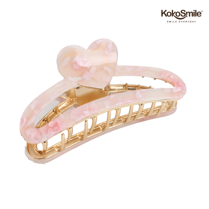 Premium Strong Hold Hair Claw Clip – Metal Grip Hair Styling Clutcher