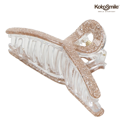 Large Transparent  Hair Clip – Anti-Slip Strong Hold Claw Clip for Women