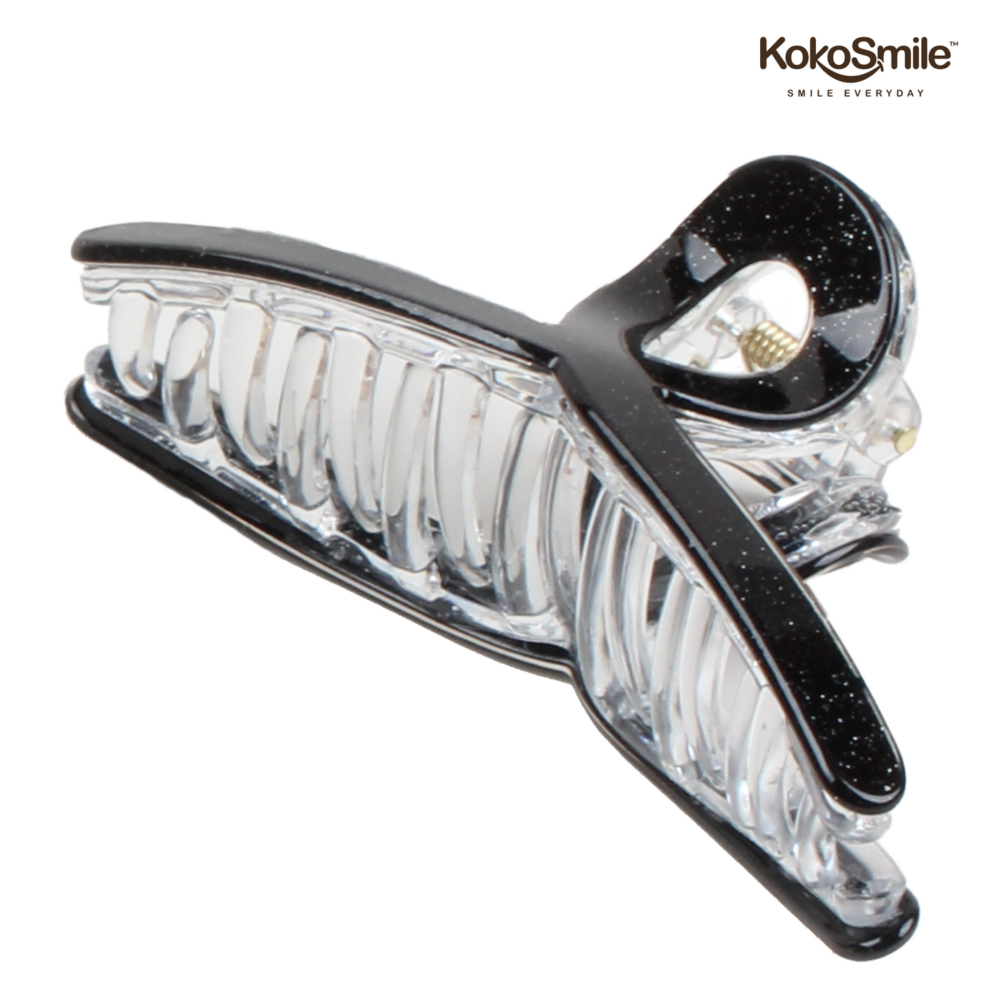Large Transparent  Hair Clip – Anti-Slip Strong Hold Claw Clip for Women