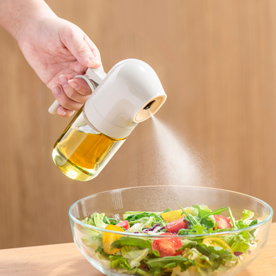 HOMX Glass Oil Sprayer for Cooking | 250ml Fine Mist Air Fryer Spray