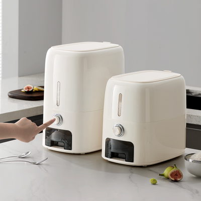 HOMX Airtight Rice Storage Container | Moisture-Proof Grain Storage Bin