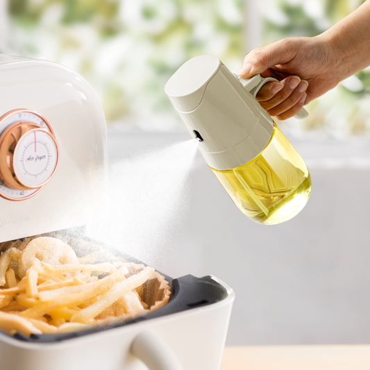 HOMX 2-in-1 Glass Oil Sprayer & Dispenser | Leak-Proof Healthy Cooking