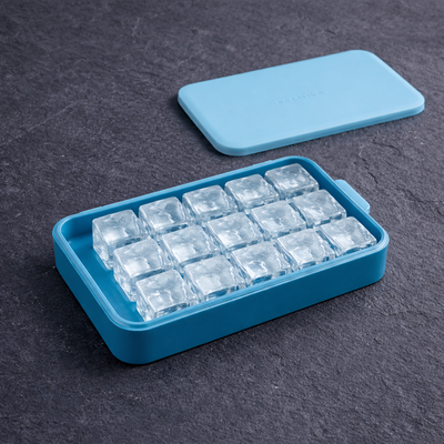 HOMX Flexible Silicone Ice Cube Tray - Set of 2