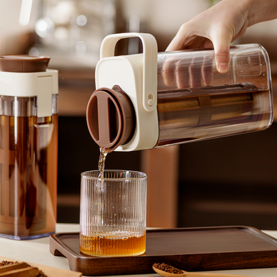 HOMX Slimline Fridge Water Jug 1000ml with Easy-Grip Handle | BPA-Free Pitcher